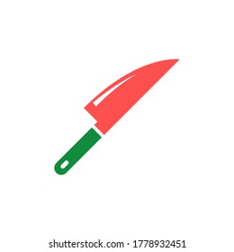 knife vector icon logo design
