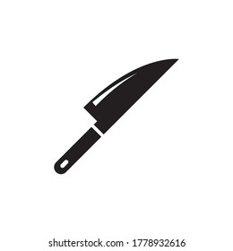 knife vector icon logo design