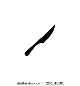 knife vector icon. knife sign on white background. knife icon for web and app