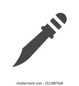 Knife vector icon, simple sign for web site and mobile app.