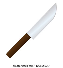 Knife vector illustrate design art.
