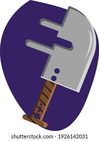 Knife vector illustration and also everything is editable