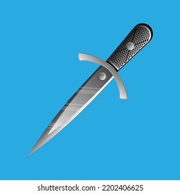 Messer, Vektorgrafik. ideal für Logos, Symbole, Symbole usw.