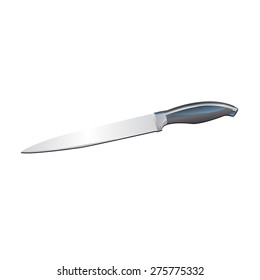 Knife vector illustration of isolated on a white background/Knife