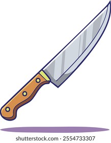 Knife Vector Illustration – Kitchen Tool Design