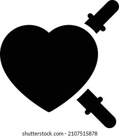 Messer, Vektorgrafik auf transparentem Hintergrund. Symbole in Premium-Qualität. Glyphen Vektorsymbol für Konzept und Grafikdesign.