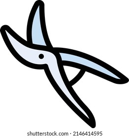 Messer, Vektorgrafik auf transparentem Hintergrund. Symbole in Premium-Qualität. Schlagt das Vektorsymbol für Konzept und Grafikdesign.