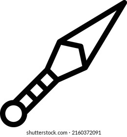 7.º navaja   Ilustración vectorial en un fondo transparente. Símbolos de calidad superior. Iconos vectoriales de línea delgada para el diseño de conceptos y gráficos.