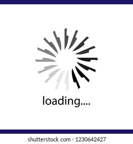 knife vector progress loading bar, love loading icon, loading illustration