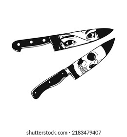 667 Chef knife tattoo Images, Stock Photos & Vectors | Shutterstock