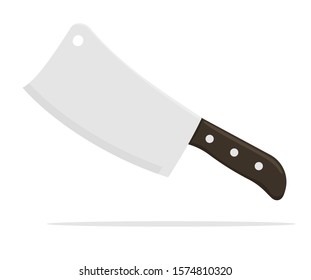 Knife Weapon Vector The knife is sharp Used for cooking and is an essential equipment for chefs.