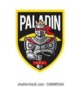 knight in armor logo