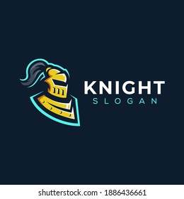 knight armor sport logo design