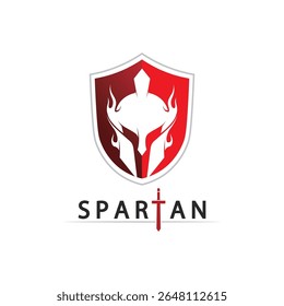Knight in Armor Vector Logo Design for Medieval Heroic Warrior Battle Concept