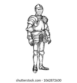 Easy Armour Sketch Drawing with Realistic