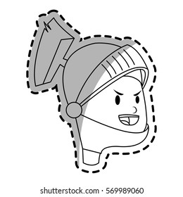 knight cartoon icon