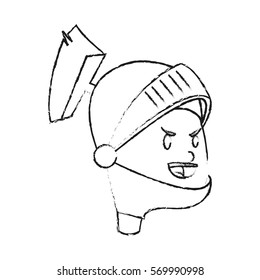 knight cartoon icon