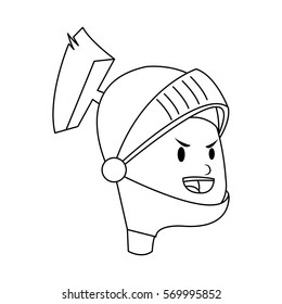 knight cartoon icon