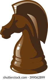 Knight chess figure