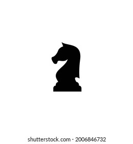 knight chess icon illustration design
