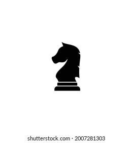knight chess icon illustration design