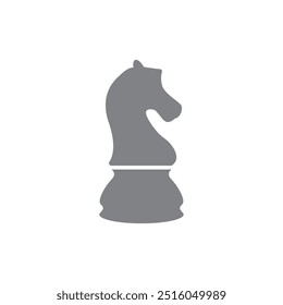 Knight chess icon vector. EPS 10 editable vector