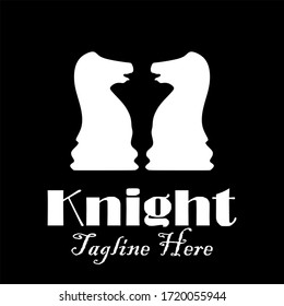 "Knight" Chess Piece (Horse). Vector Chess Piece "Knight" (Horse).