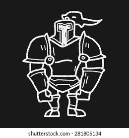 knight doodle