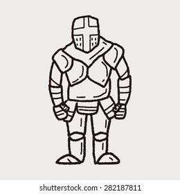 knight doodle