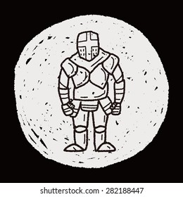 knight doodle
