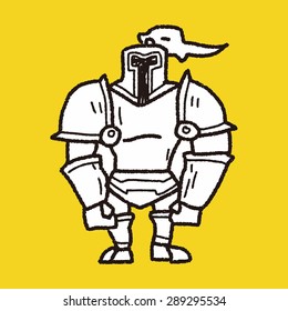 knight doodle