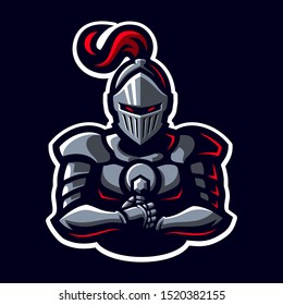 Knight eSports/Sports Mascot for Team, Personal, Communitty, or Squad Logo