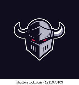 Knight head mascot