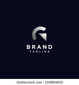 Knight head silhouette minimalist logo design.