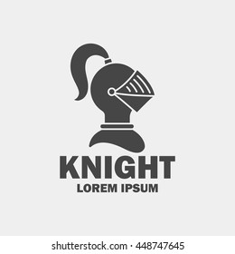 Knight helmet logo