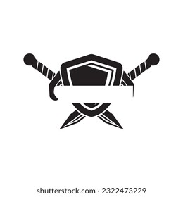 Knight helmet vector illustration for an icon, symbol or logo. knight flat logo gladiator