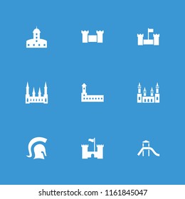 Knight icon. collection of 9 knight filled icons such as . editable knight icons for web and mobile.