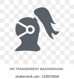 Knight icon. Trendy flat vector Knight icon on transparent background from Fairy Tale collection. 