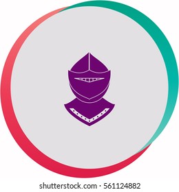 Knight  icon. Vector design.