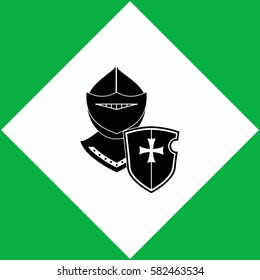 Knight  icon Vector design.