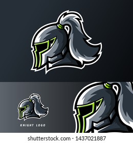Knight kingdom sport or esport gaming mascot logo template, for your team, business, and personal branding