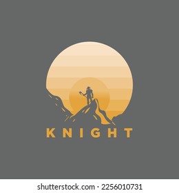 Knight Logo Illustrations fit for bussiness  symbol 