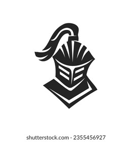 knight logo template Isolated. Brand Identity. Icon Abstract Vector graphic