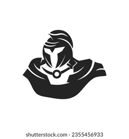 knight logo template Isolated. Brand Identity. Icon Abstract Vector graphic