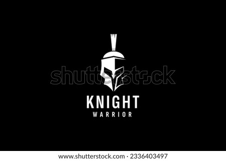 knight logo vector icon illustration