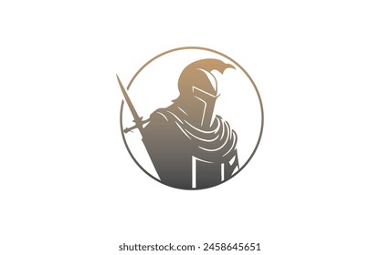 Knight Logo Vector Images Pro Vector gradient knight logo