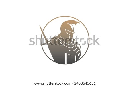 Knight Logo Vector Images Pro Vector gradient knight logo