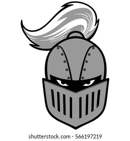 Knight Mascot Illustration