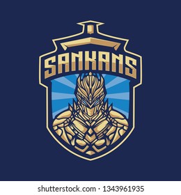 knight mascot logo