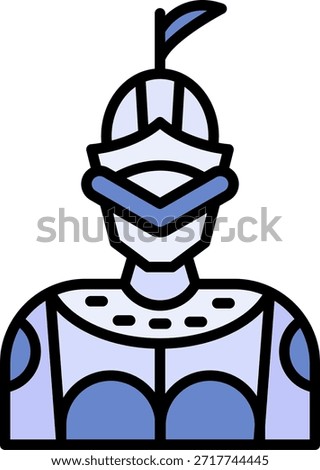 Knight New Creative Icon Design Vector